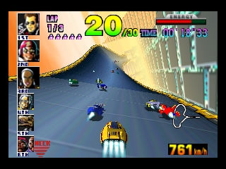 F-Zero X (Japan) In game screenshot